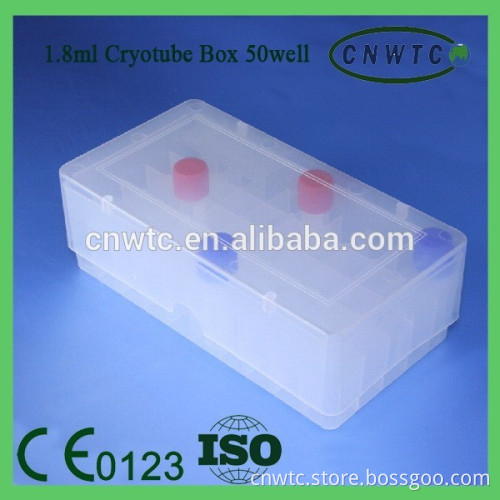 Plastic Cryovial Tube Box